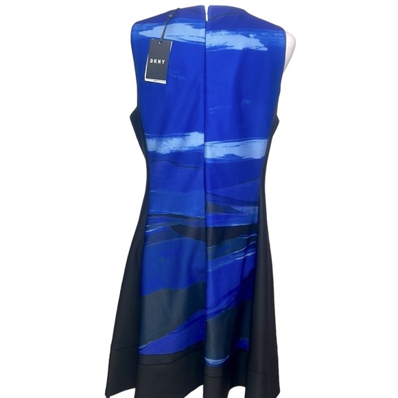 DKNY Scuba Fit And Flare Dress - Picture 5 of 9